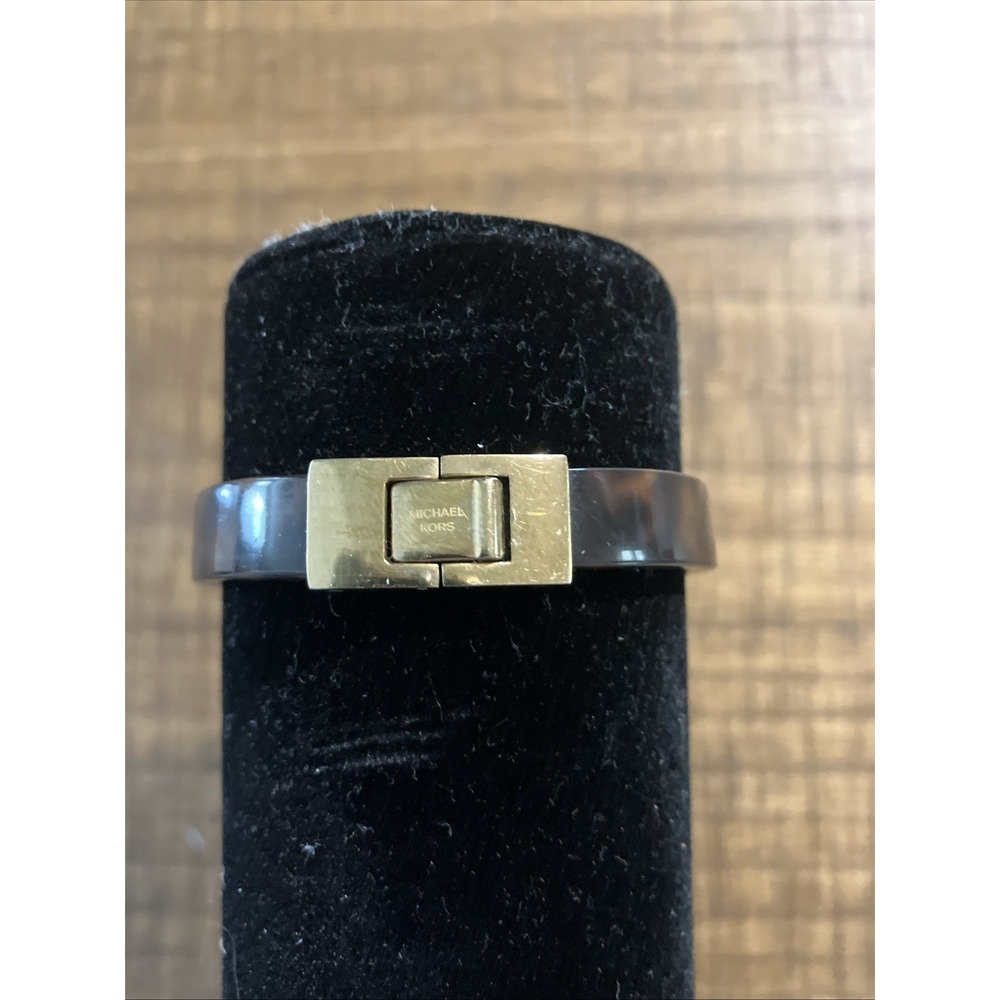 Michael Kors Faux Tortoise Shell Bangle Bracelet Fast Shipping